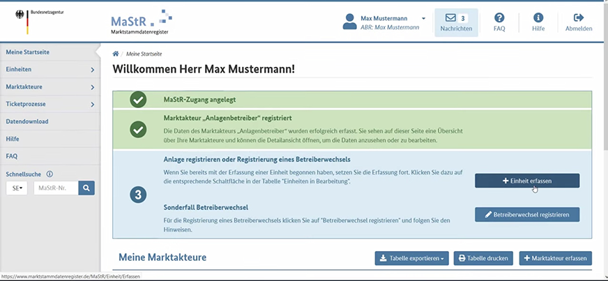 Balkonkraftwerk Anmeldung Registrierung Schritt 10